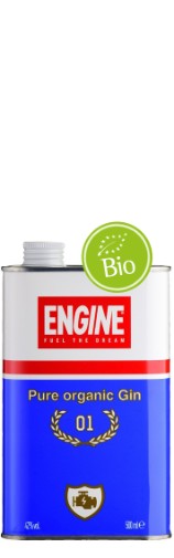 Engine - Branded Metal Cup & Pure Organic Gin 50CL