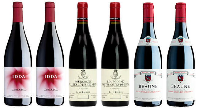 Ätna vs. Burgund - Degustationspaket