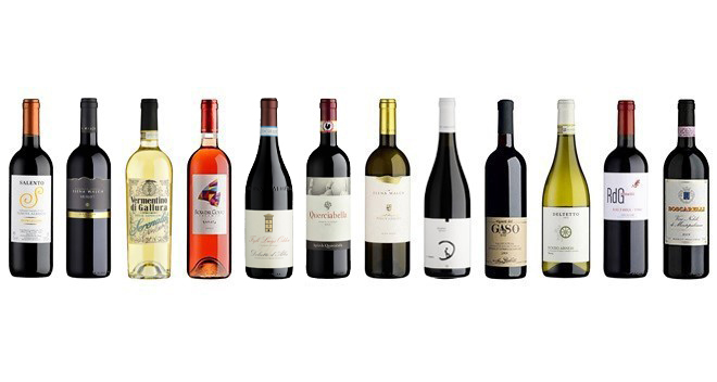 Eine Reise durch Italien - Degustationskarton