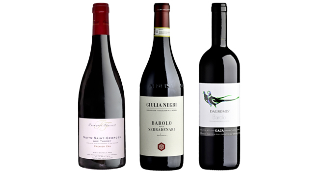 «Piemont trifft Burgund» - Degustationskarton