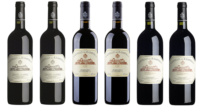 Castello dei Rampolla - Degustationskarton