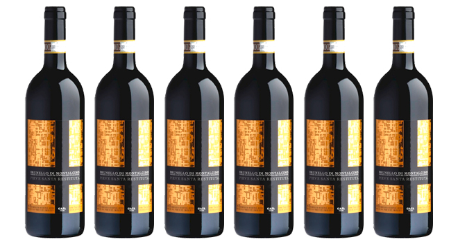 Brunello Pieve millésime verticale
