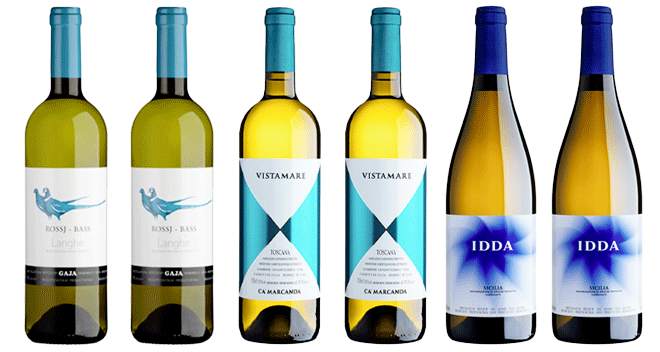 Gaja's white wines - Tasting Box